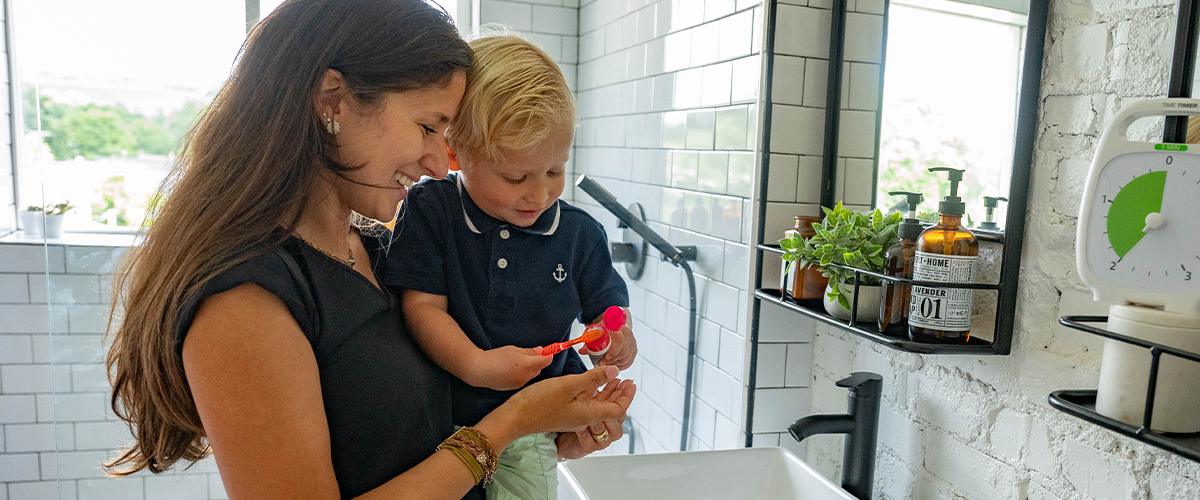 Teaching Tooth Brushing with the Time Timer TWIST